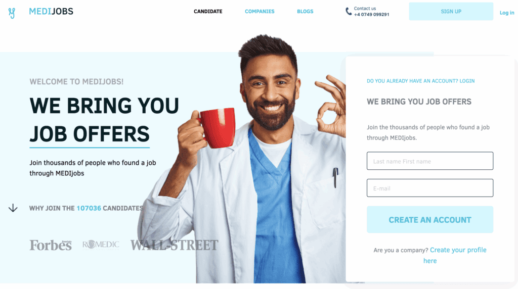 Healthcare staffing agency