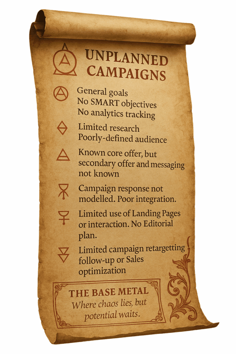 Unplanned Campaigns